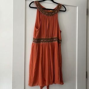 Alice + Olivia Beaded Silk Dress